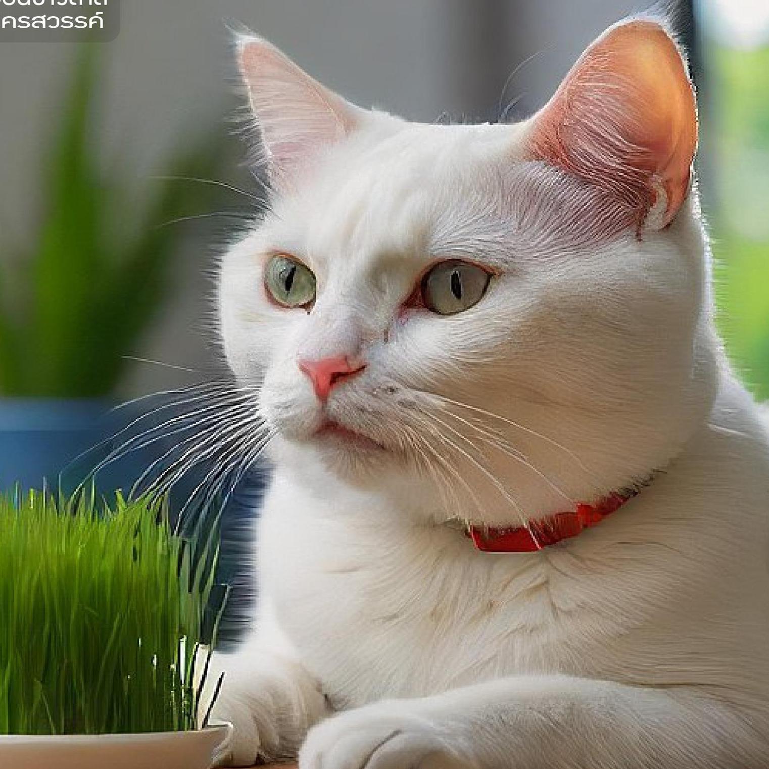 ต้นอ่อนข้าวสาลีฟาร์ม