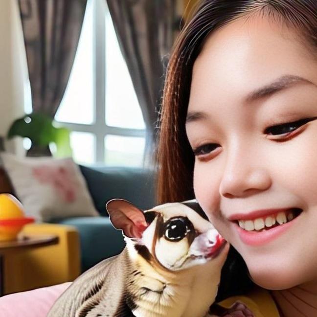 อาหารตัวเป็นชูการ์ไกเดอร์